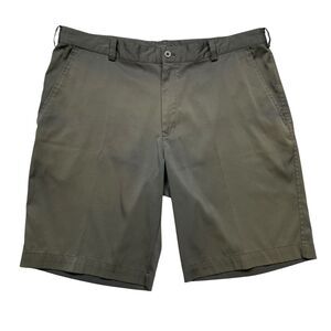 Nike Golf Shorts Mens 38 Black Dri Fit Tech Flat Front Lightweight Tech Chino